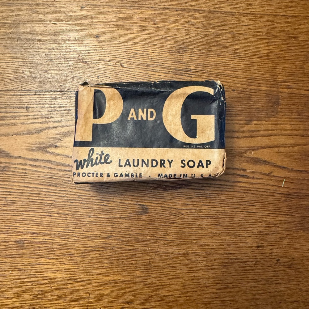 Procter & Gamble White laundry soap vintage
